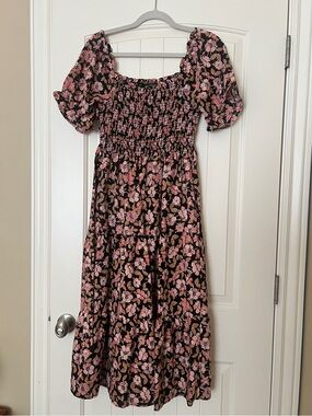 Mikarose Floral Dress With Pockets